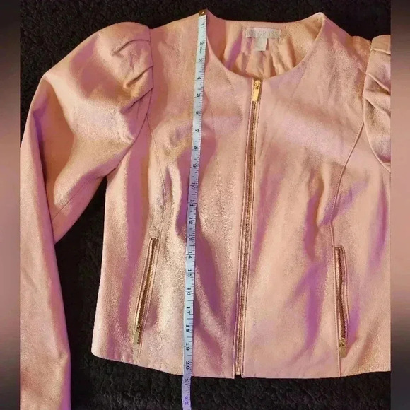 NWOT Ryegrass Chic genuine leather jacket, Sz S - Picture 9 of 11